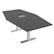 Skutchi Designs 45.25 in W, 71.5 in L, 29 in H, Engineered Wood Top, Grey HAR-HEX.IR-46x72-T-ELEC-ASIANNIGHT - alternate 1